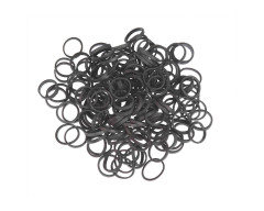 Sibel goma elástica negra para extensiones 500 uds.