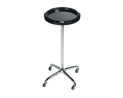 Sibel mesa auxiliar redonda Escort negra