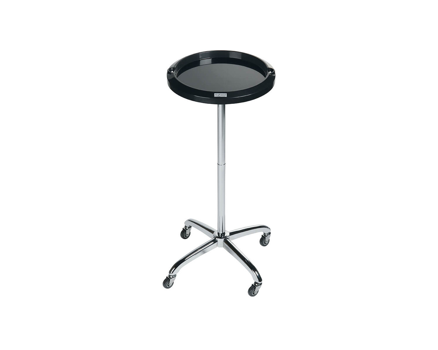 Sibel mesa auxiliar redonda Escort negra