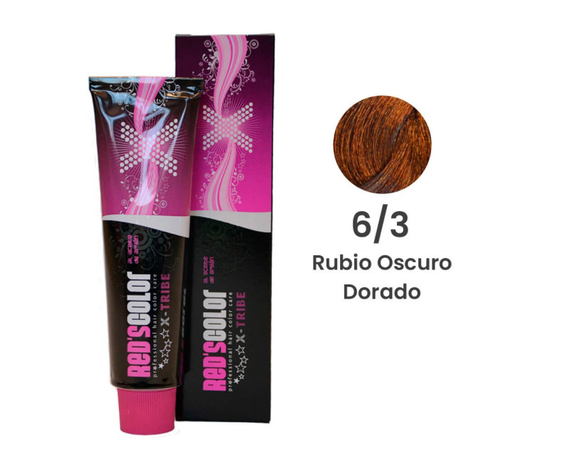 Tinte RED'S COLOR aceite ARGAN 60ml  6.3