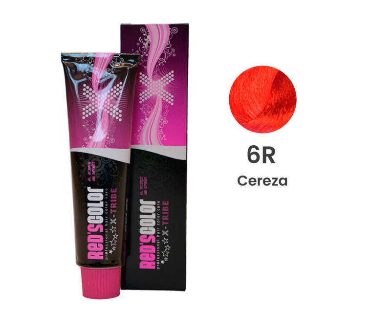 Tinte RED'S COLOR aceite ARGAN 60ml  6R