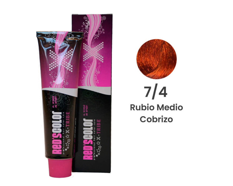 Tinte RED'S COLOR aceite ARGAN 60ml  7.4