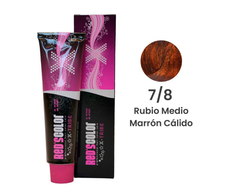 Tinte RED'S COLOR aceite ARGAN 60ml  7.8