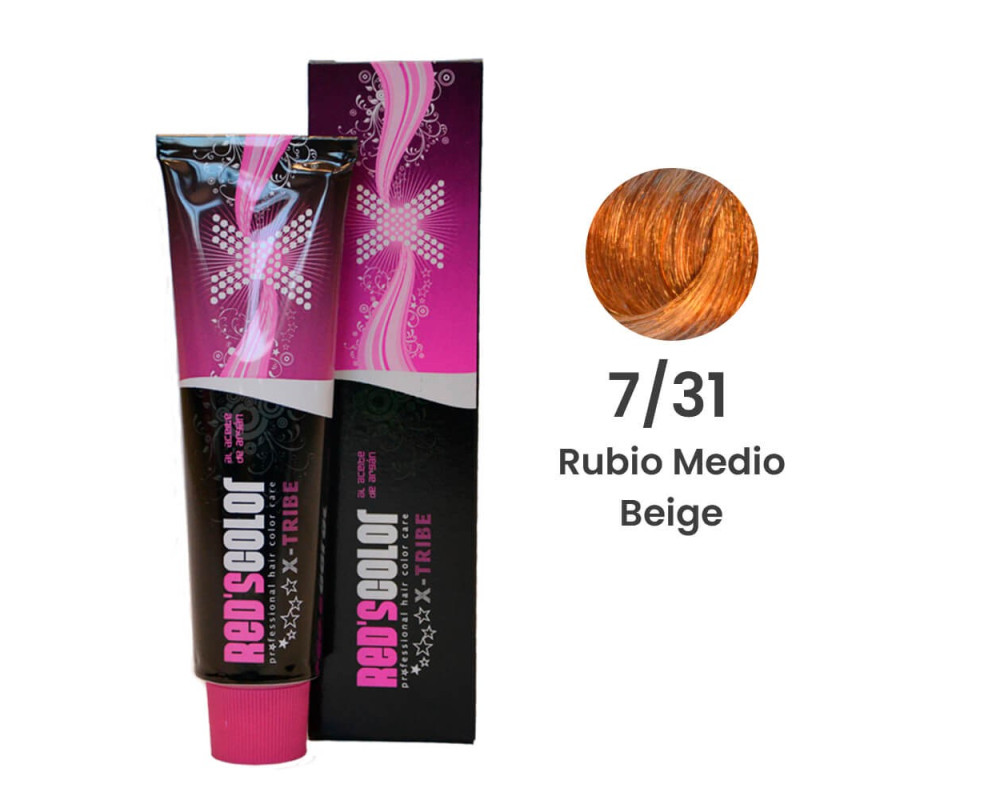 Tinte RED'S COLOR aceite ARGAN 60ml  7.31