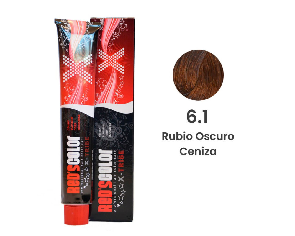 Tinte RED'S COLOR caviar 100ml 6.1