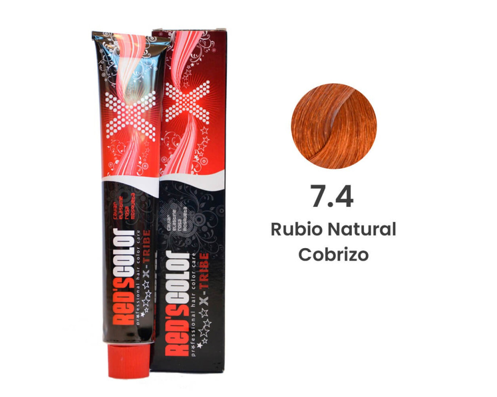 Tinte RED'S COLOR caviar 100ml 7.4