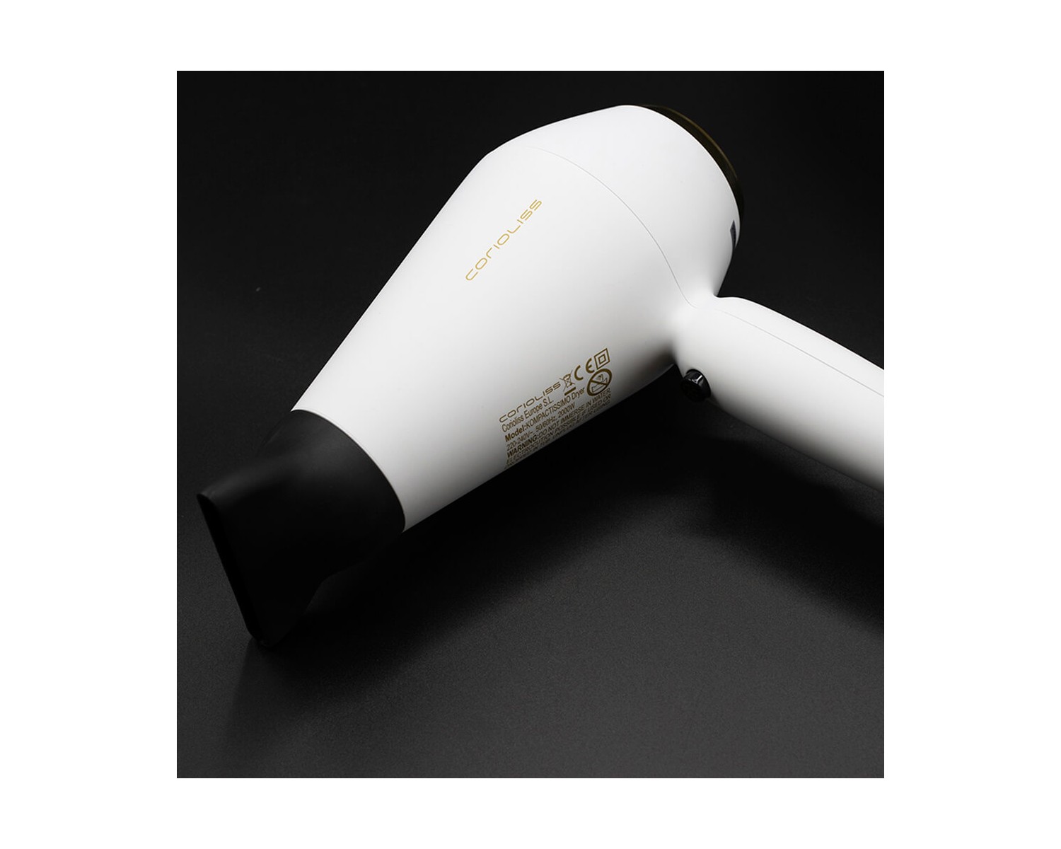 Plancha de Pelo Corioliss C1 Kompactissimo Blanco