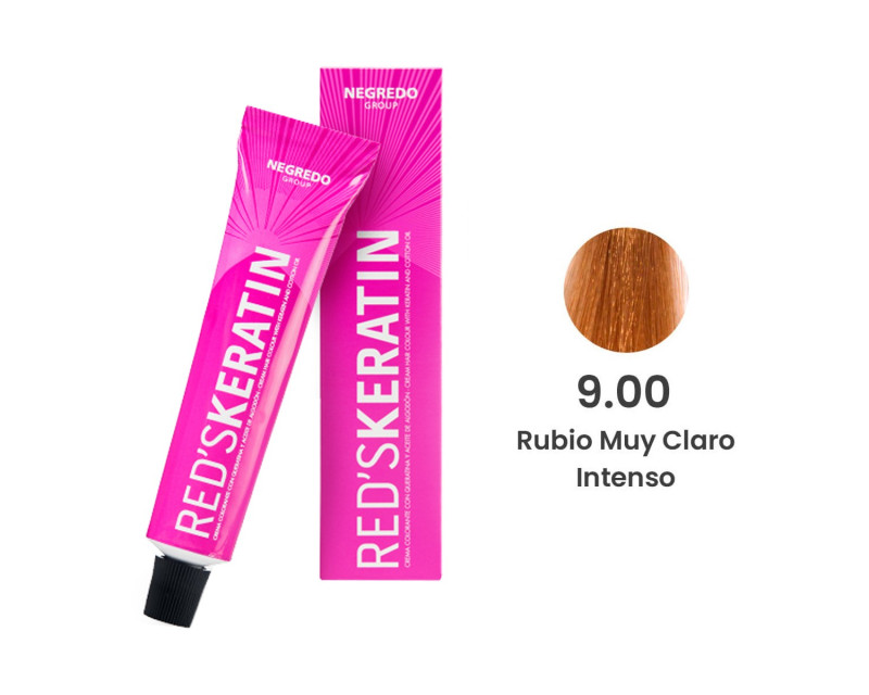 Tinte con queratina RED'S KERATIN 60ml 9.00