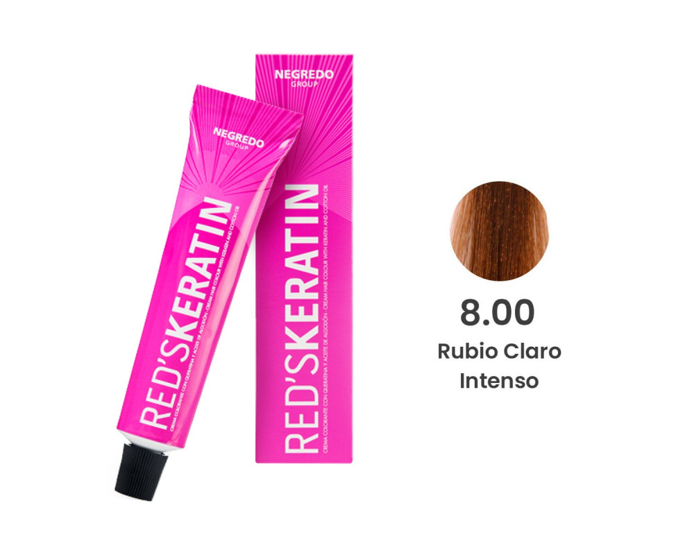 Tinte con queratina RED'S KERATIN 60ml 8.00