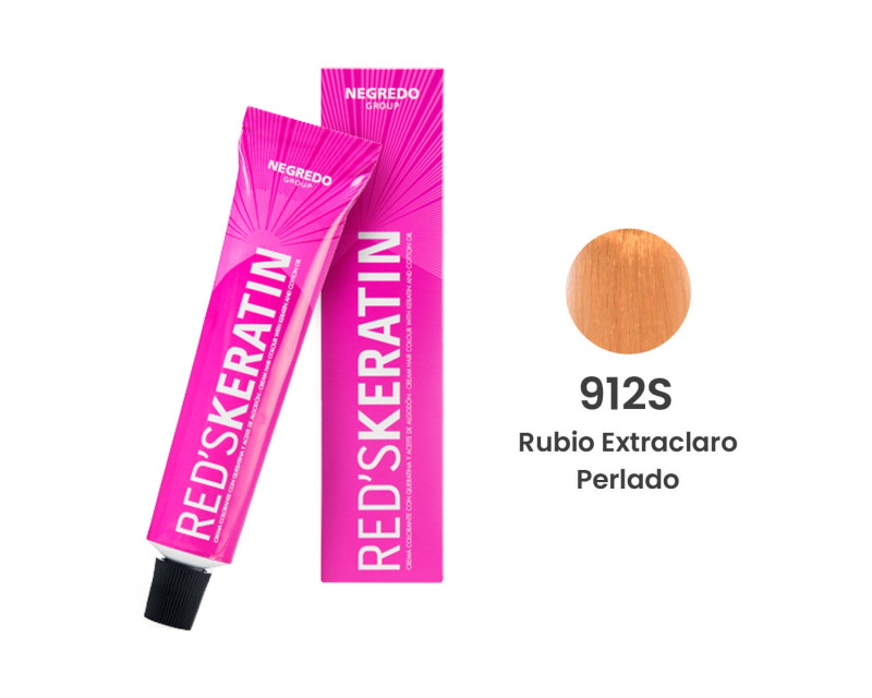 Tinte con queratina RED'S KERATIN 60ml 912S