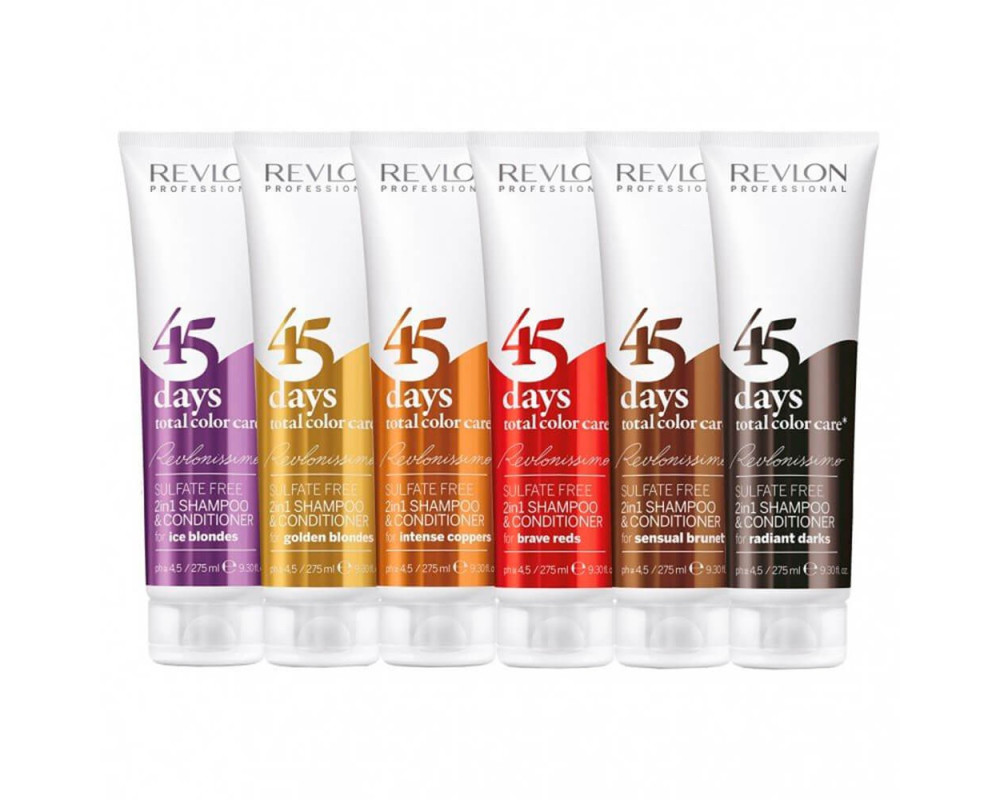 Revlon 45 Days Shampoo&Conditioner rubio oscuro