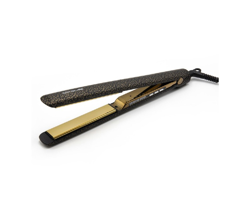 Corioliss C3 Gold Leopard Soft Touch plancha de pelo