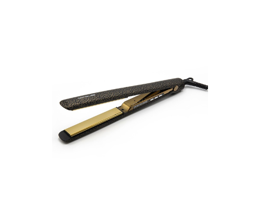 Corioliss C3 Gold Leopard Soft Touch plancha de pelo