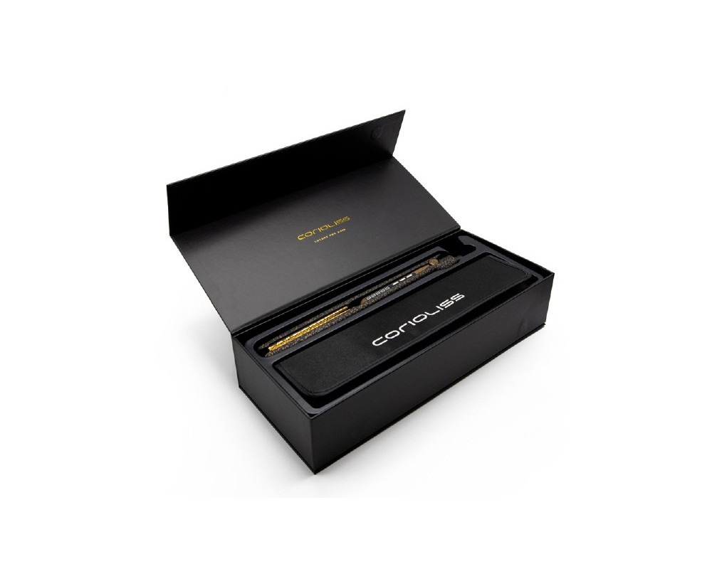 Corioliss C3 Gold Leopard Soft Touch plancha de pelo