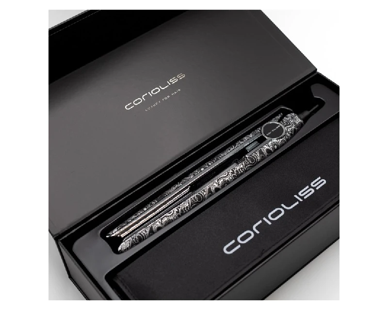 Corioliss C1 Silver Paisley Soft Touch plancha de pelo