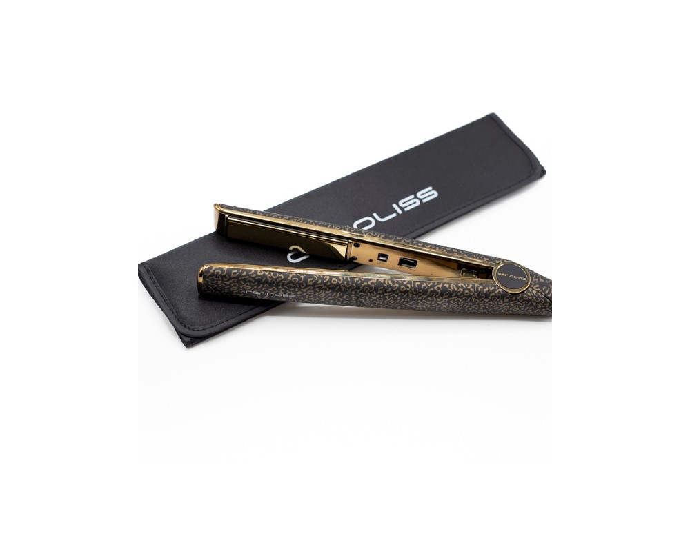 Corioliss C1 Gold Leopard Soft Touch plancha de pelo