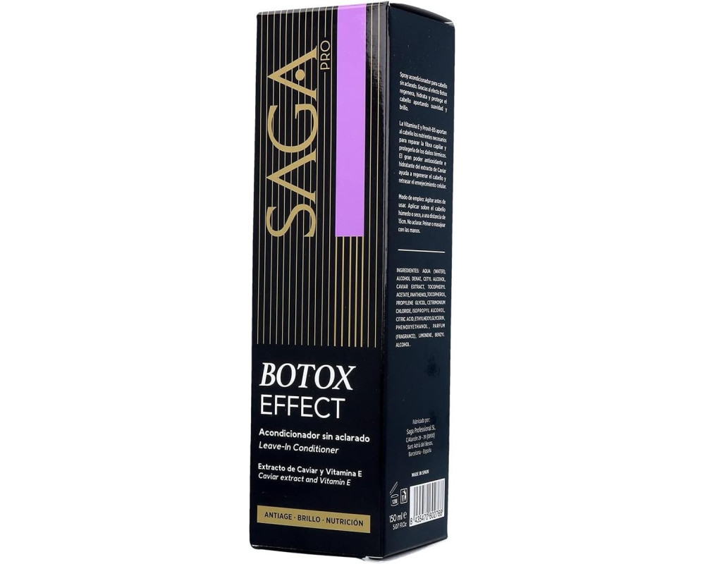 Saga Pro B.T.X. Effect Leave In Acondicionador 150 ml