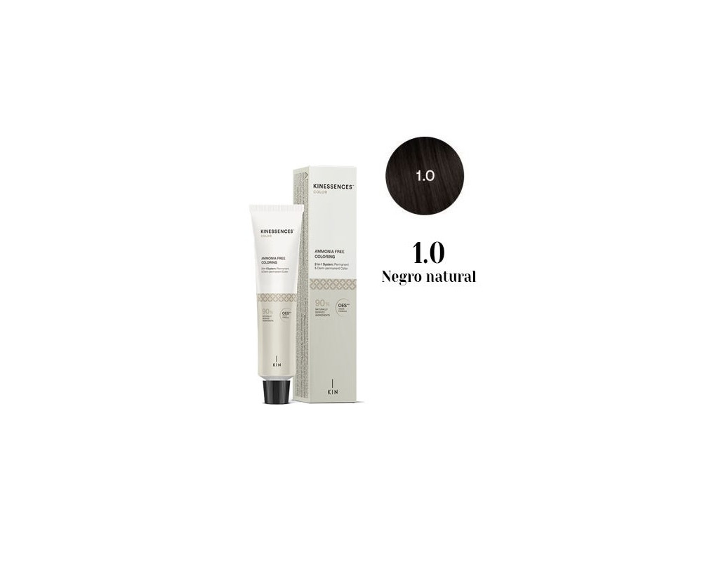 Tinte vegano sin amoniaco Kinessences 1.0 100 ml