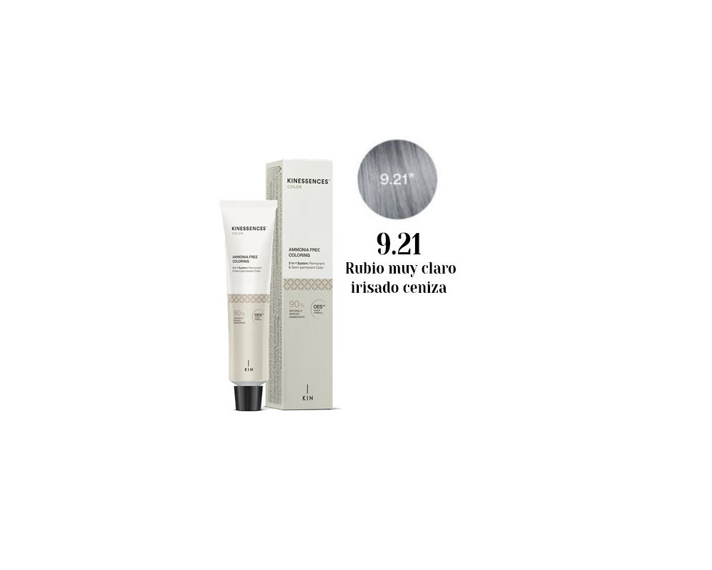 Tinte vegano sin amoniaco Kinessences 9.21 100 ml