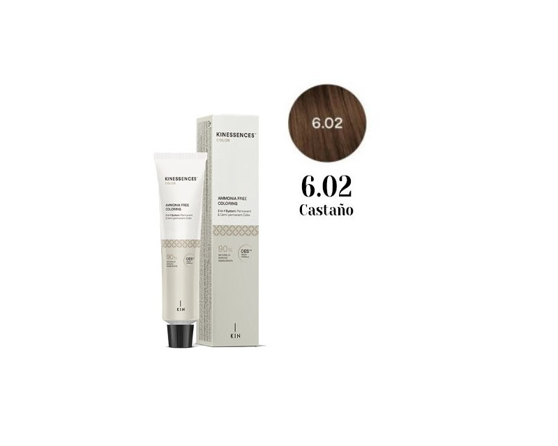 Tinte vegano sin amoniaco Kinessences 6.02 100 ml