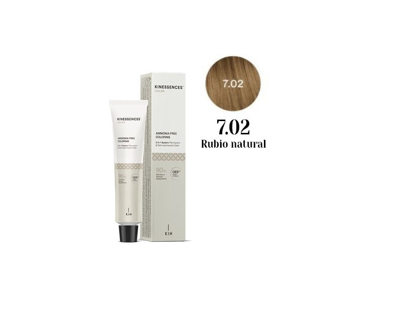Tinte vegano sin amoniaco Kinessences 7.02 100 ml