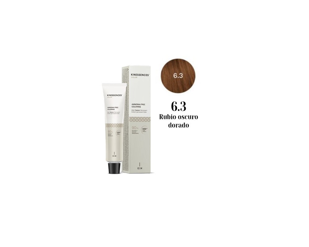 Tinte vegano sin amoniaco Kinessences 6.3 100 ml