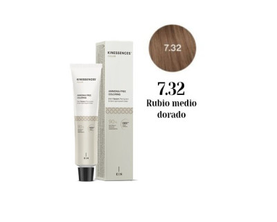 Tinte vegano sin amoniaco Kinessences 7.32 100 ml