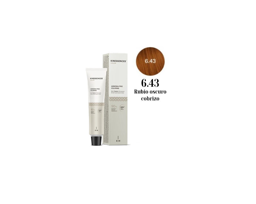 Tinte vegano sin amoniaco Kinessences 6.43 100 ml