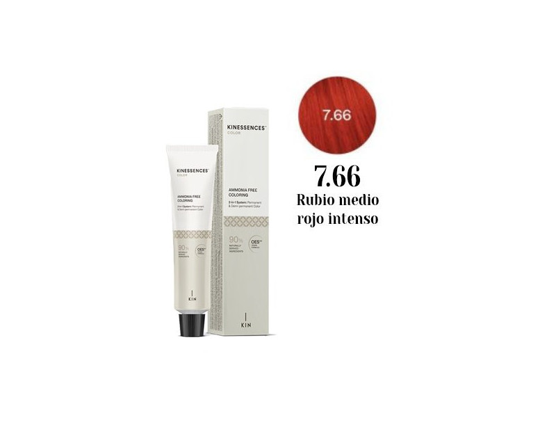 Tinte vegano sin amoniaco Kinessences 7.66 100 ml