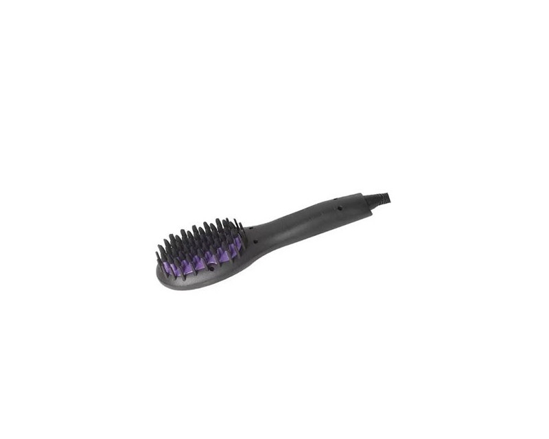 Mini Cepillo Hot Brush Corioliss Negro Morado