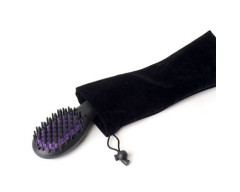 Mini Cepillo Hot Brush Corioliss Negro Morado