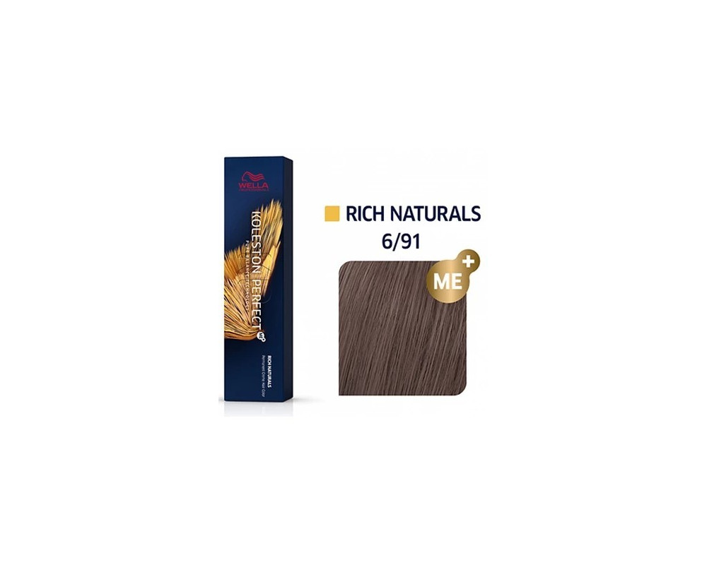 Tinte Wella Koleston Perfect Me 6/91