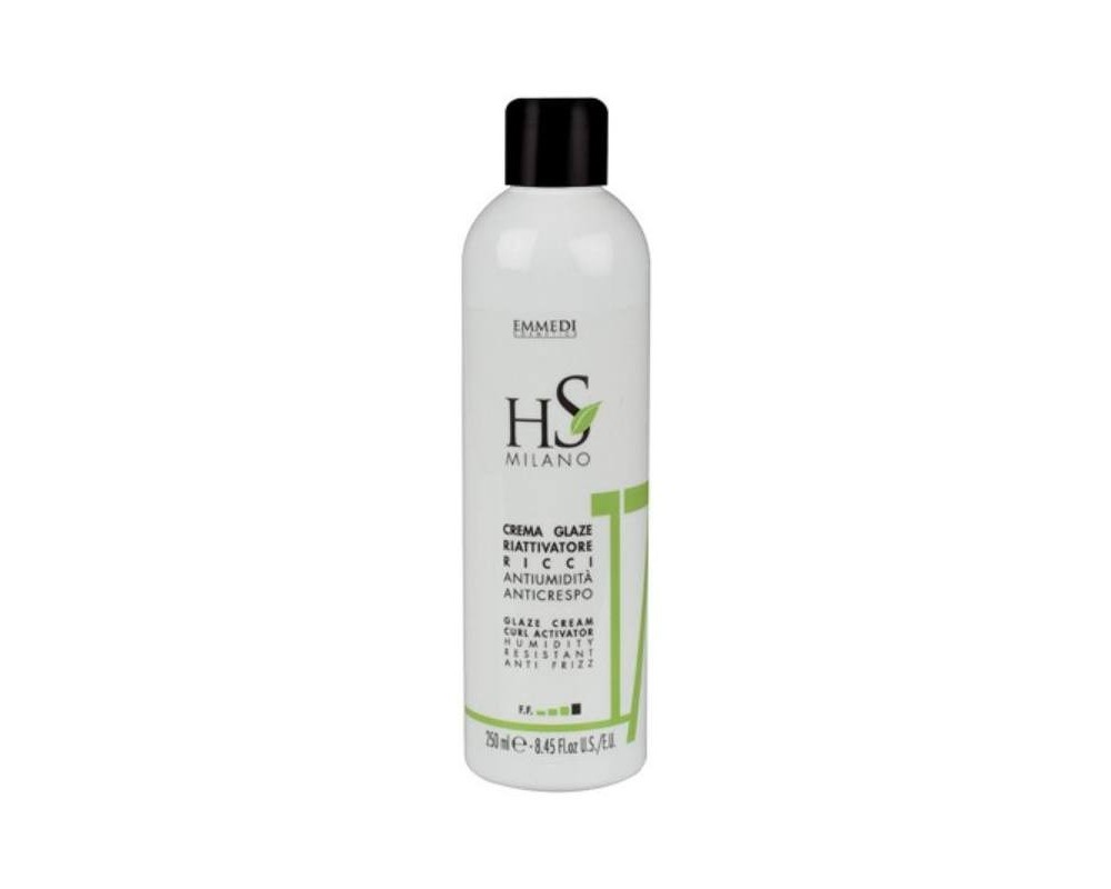 HS Milano 17 Crema Glaze activa rizos anti frizz 250ml