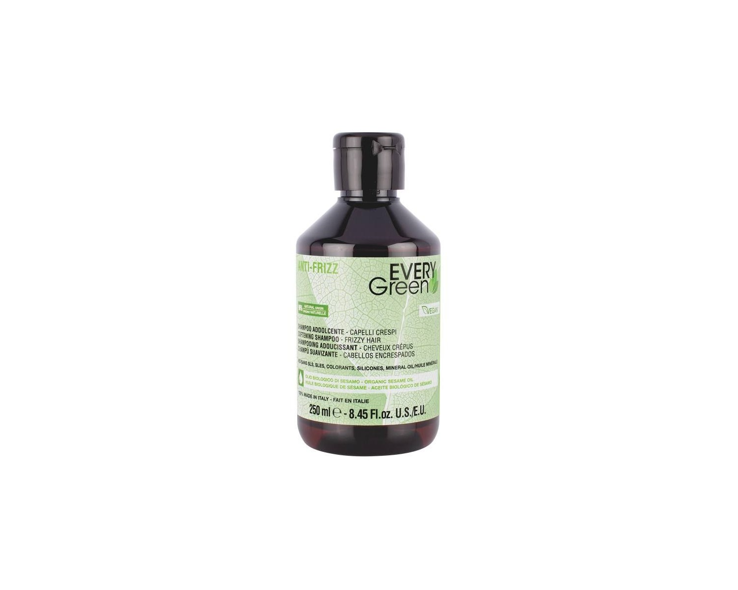 Every Green Anti-Frizz champú suavizante cabellos encrespados 250ml