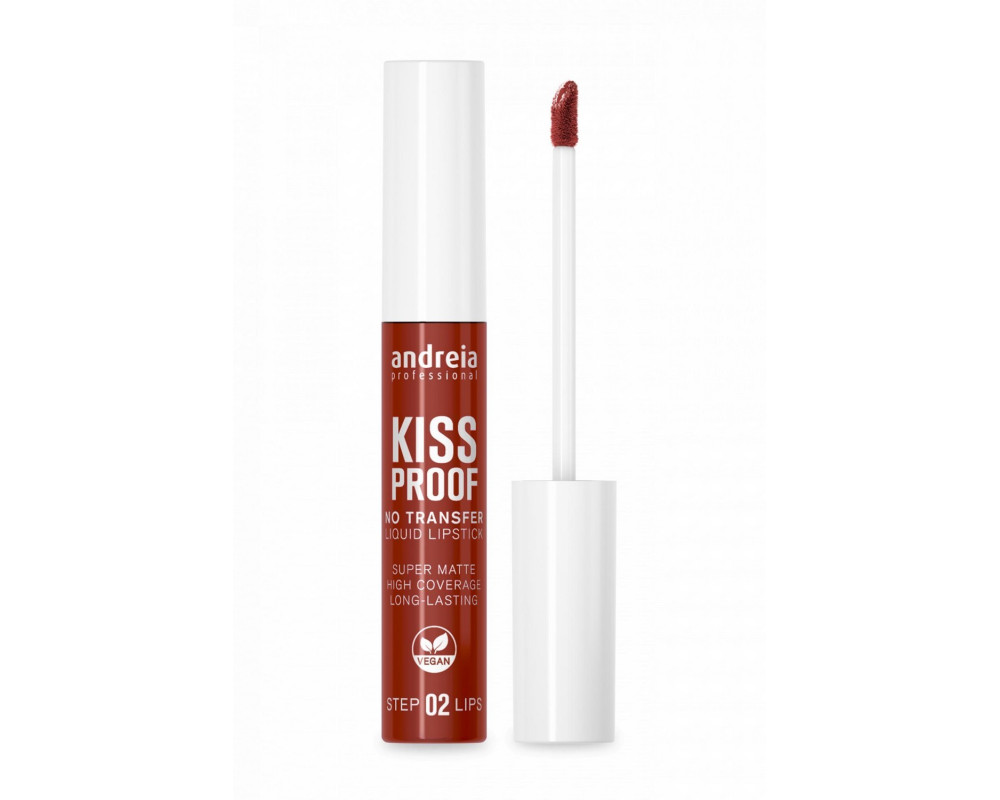 Andreia Liquid Lipstick Kiss Proof 25 Red Rose