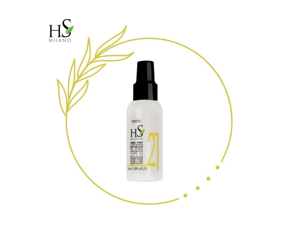 HS Milano 21 crema spray alisante anti frizz 100ml