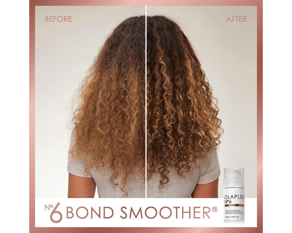 Olaplex No.6 Bond Smoother crema hidratante y reparadora sin aclarado 100 ml