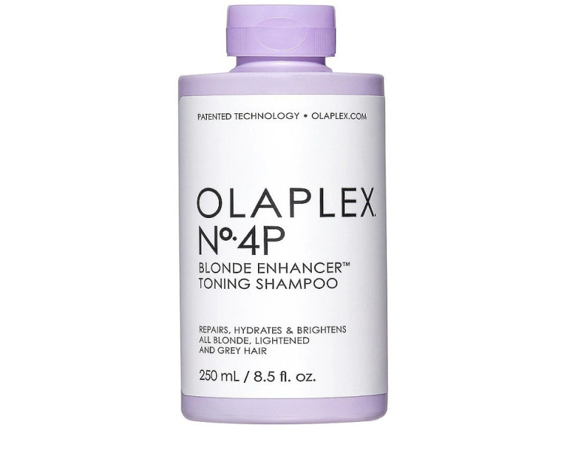 Olaplex No.4P Blonde Enhancer Toning Shampoo para cabello rubio y gris 250ml
