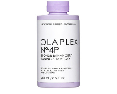 Olaplex No.4P Blonde Enhancer Toning Shampoo para cabello rubio y gris 250ml