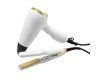 Kit Corioliss Plancha de Pelo C-Trip White Gold + Secador Flow Travel