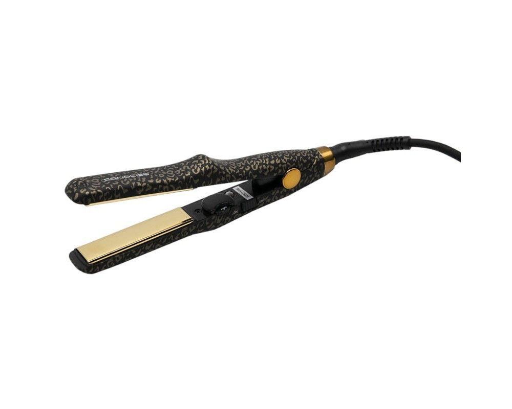 Kit Corioliss Plancha de Pelo C-Trip Gold Leopard + Secador Flow Travel