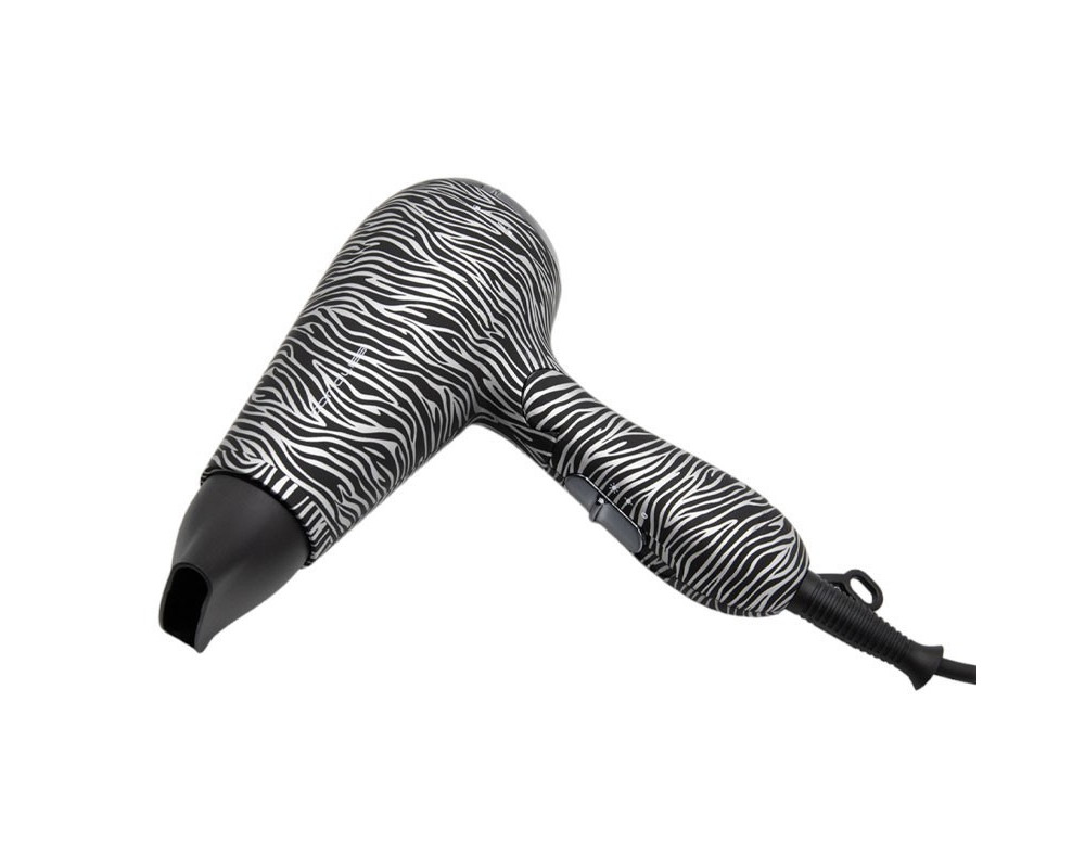 Kit Corioliss Plancha de Pelo C-Trip Silver Zebra + Secador Flow Travel