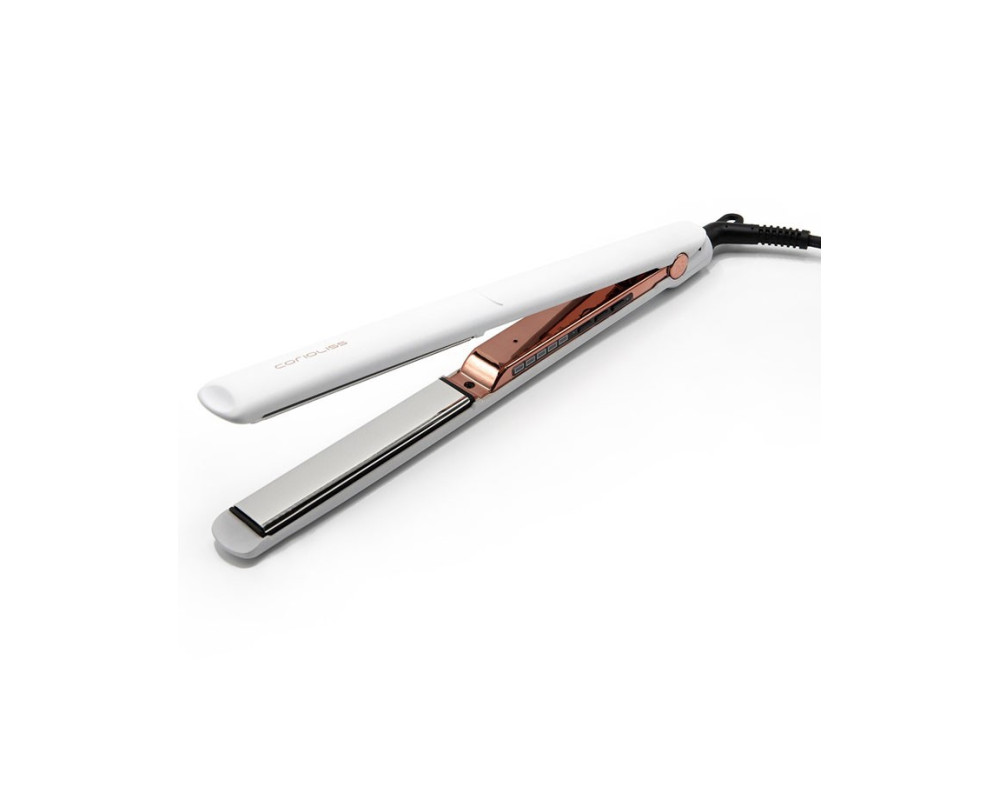 Kit Corioliss Plancha de Pelo C3 White Copper + Secador Flow Dc