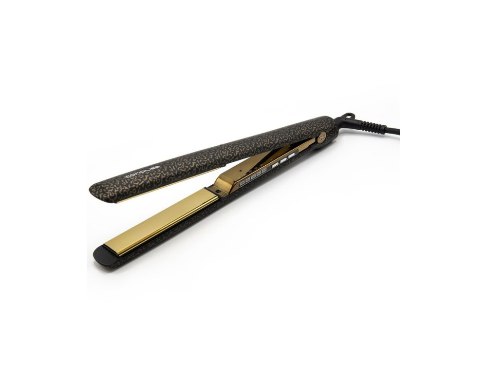 Kit Corioliss Plancha de Pelo C3 Gold Leopard + Secador Flow Dc