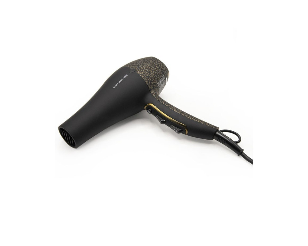 Kit Corioliss Plancha de Pelo C3 Gold Leopard + Secador Flow Dc