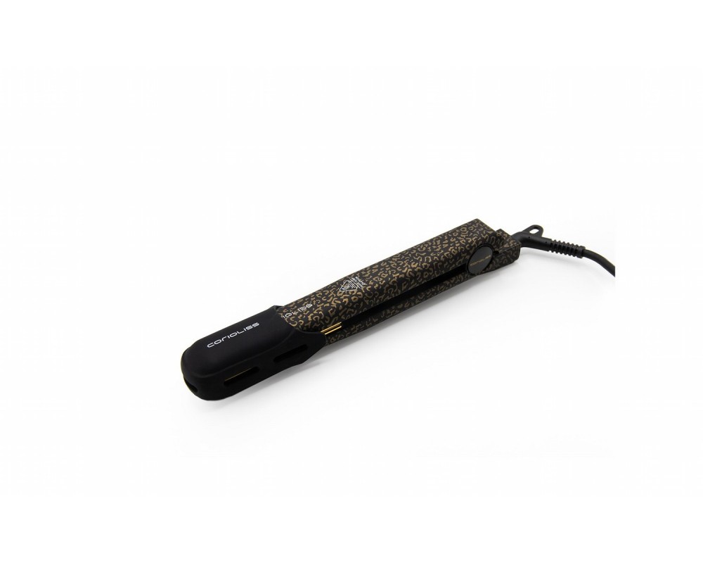 Corioliss C-Style Gold Leopard Soft Touch plancha de pelo