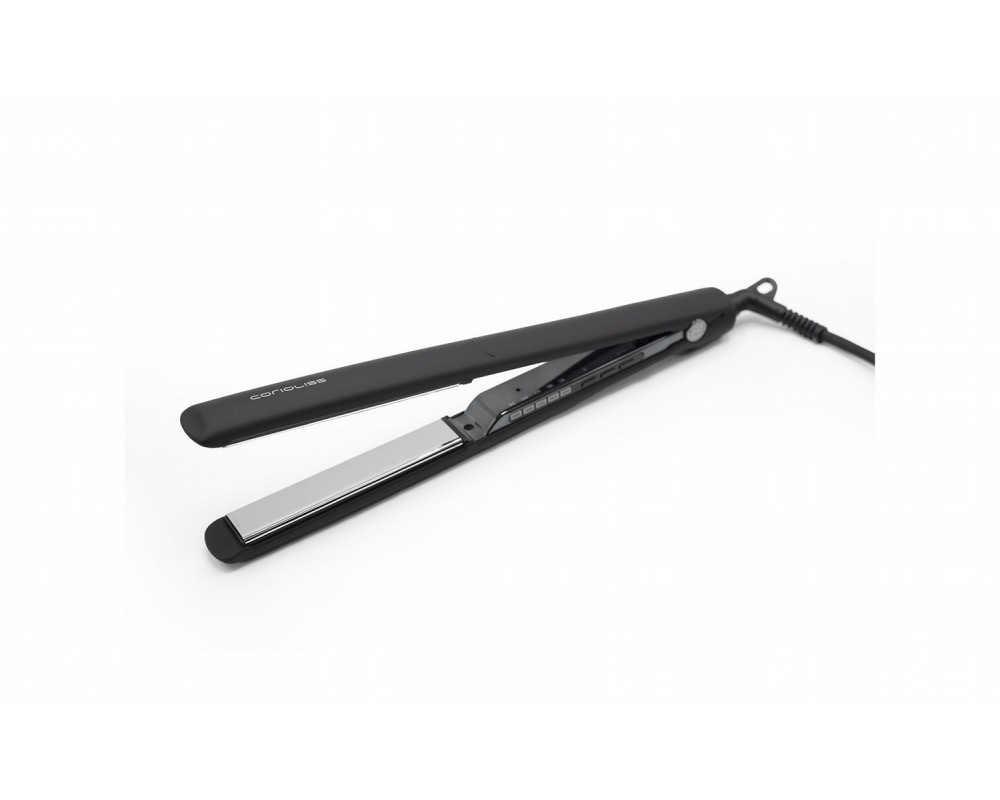 Corioliss C3 Black Chrome Soft Touch plancha de pelo