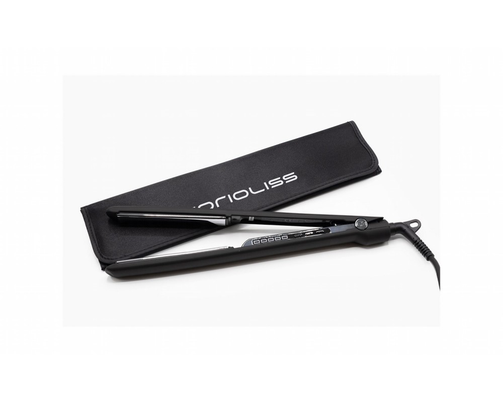 Corioliss C3 Black Chrome Soft Touch plancha de pelo