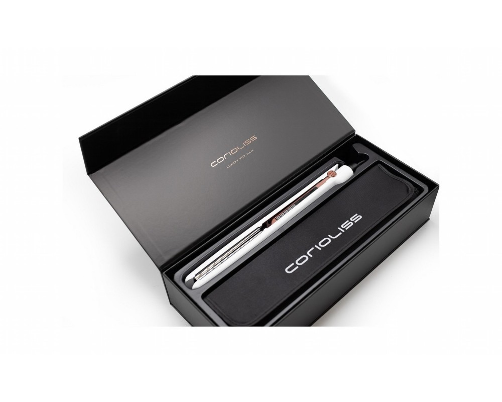 Corioliss C3 White Copper Soft Touch plancha de pelo