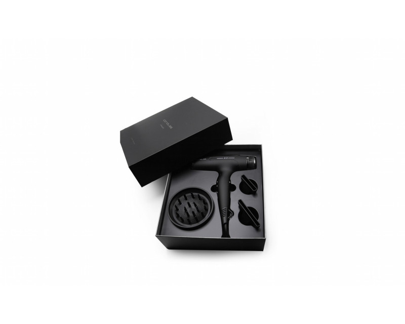 Secador Corioliss Typhoon Black Chrome